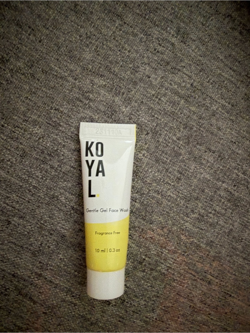 Gentle Gel Face Wash — Yellow Fragrance-Free Cleanser
